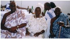 Opanin Hwedie and the late wife Mame Achia